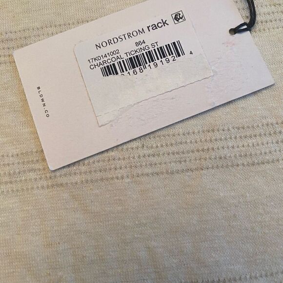 Men’s BLDWN Hemp Ticking Stripe Sweater Size Large NWT - Picture 5 of 8